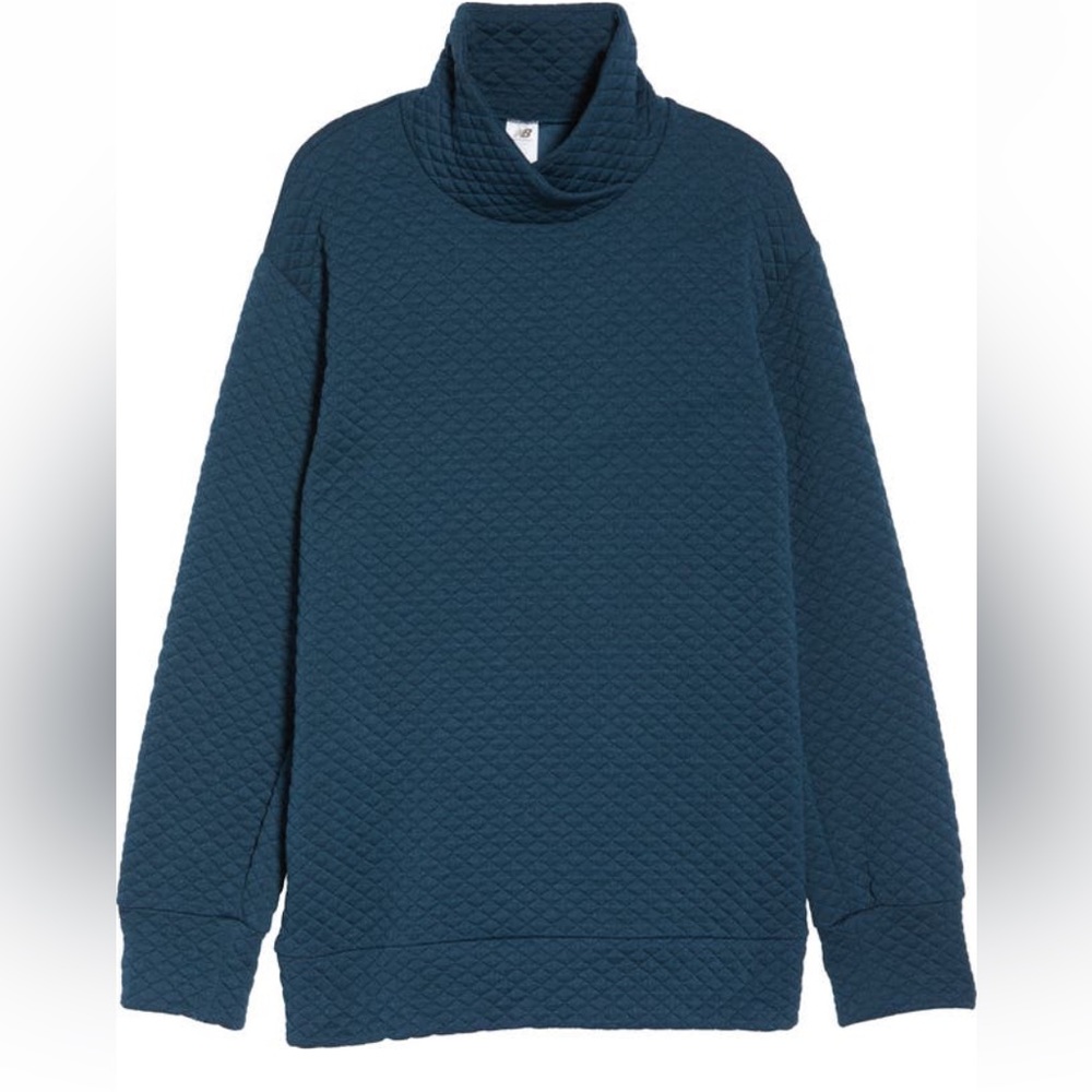 New Balance Heat Loft Blue Pullover in medium